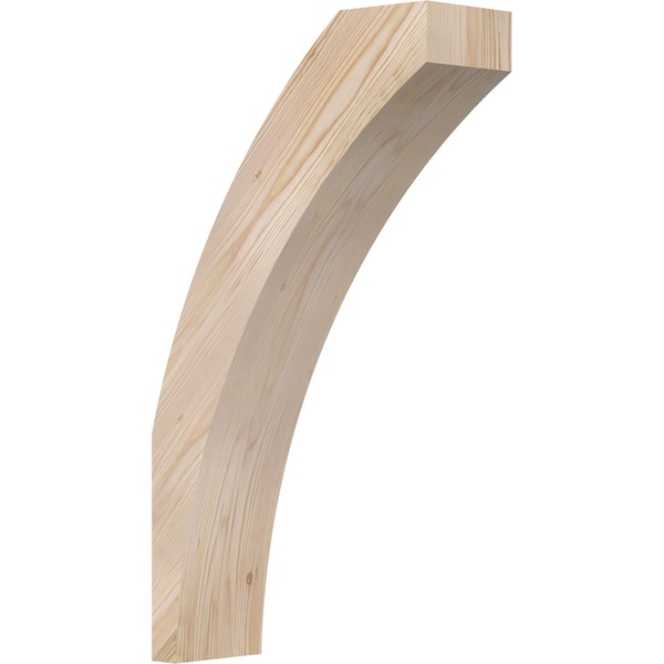 Ekena Millwork 5 1/2"W x 16"D x 28"H Thorton Smooth Knee Brace, Douglas Fir BRC06X16X28THR00SDF - main